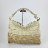 Reptile's House Soul Ombre Woven Shoulder Bag Kaki Olive - Big Bag NY