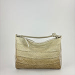 Reptile's House Soul Ombre Woven Shoulder Bag Kaki Olive - Big Bag NY 2