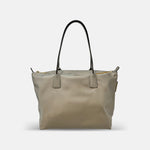Robertina Large Tote in Monochrome Fog Grey - Big Bag NY