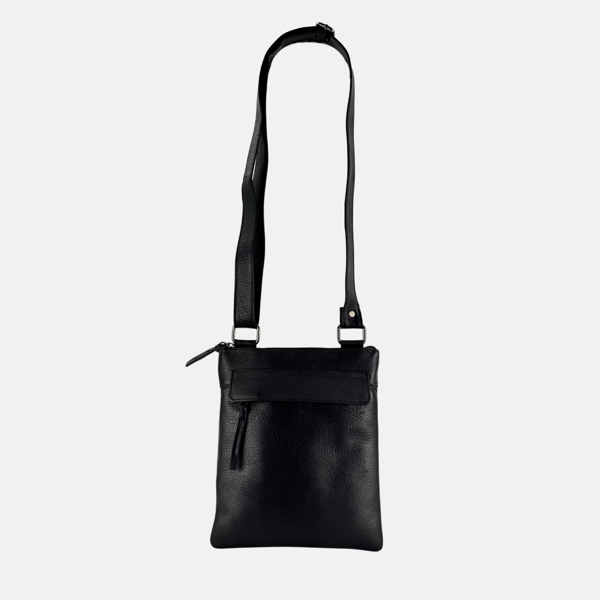 Rossi Small flat multi pocket unisex crossbody bag - Big Bag NY