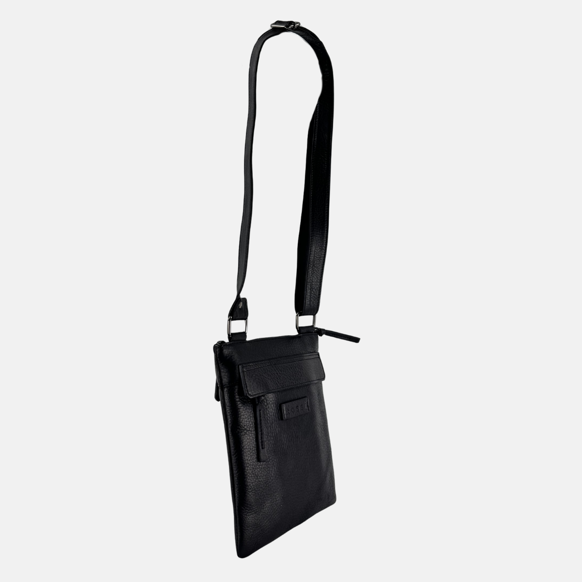 Rossi Small flat multi pocket unisex crossbody bag - Big Bag NY
