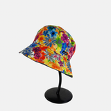 Rossomenta Pok hat Bucket Rain Hat in Floral Watercolor Print - Big Bag NY 1
