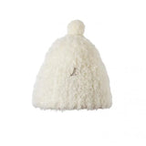 White Mühlbauer Florian Bobble Beanie - Big Bag NY