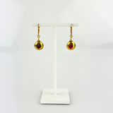 SACHA Heart Drop Earrings - Big Bag NY 
