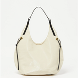 SAND Tote Premium Light in Coated Linen in CREMA Cream - Big Bag NY