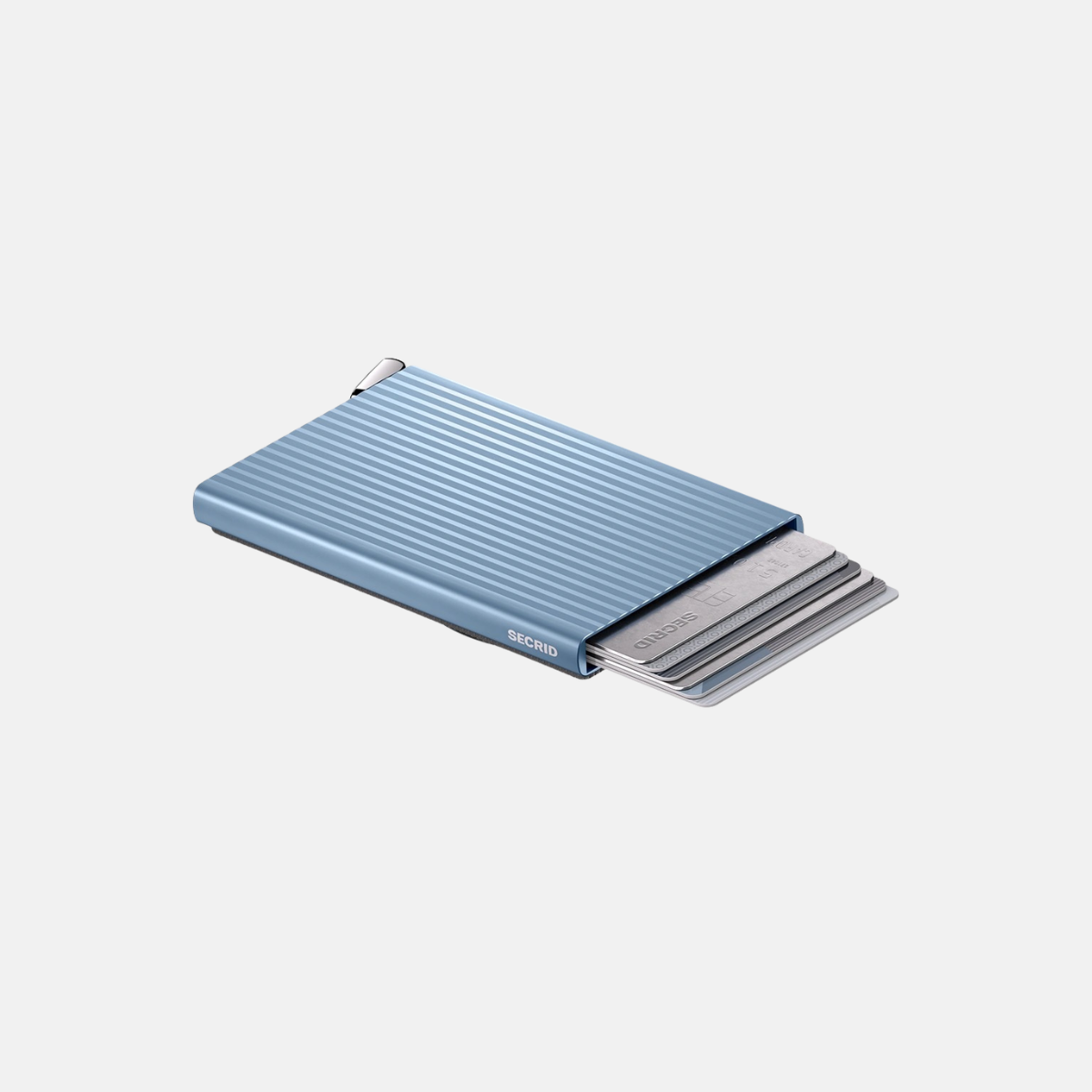 SECRID Premium + Fluted Card Protector for MagSafe Ice Blue - Big Bag NY