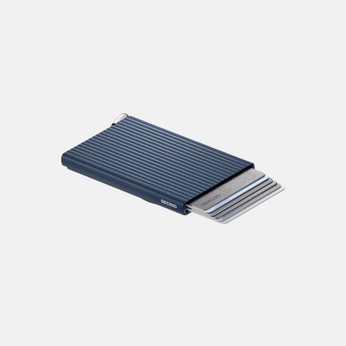 SECRID Premium + Fluted Card Protector for MagSafe Navy - Big Bag NY