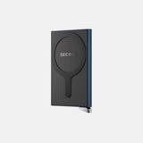 SECRID Premium + Fluted Card Protector for MagSafe Navy - Big Bag NY