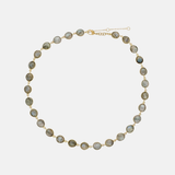 SHANSHAN Paris ELLIPSI Necklace in Labradorite - Big Bag NY