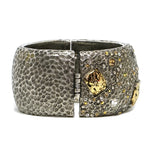 Tat2 Siena Vintage Silver Wide Marcasite Bangle - Big Bag NY