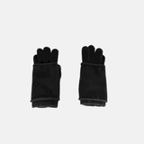 Santacana Short Wool and Cashmere Glove with Removable Fingerless Cover Marengo - Big Bag NY