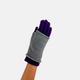 Santacana Short Wool and Cashmere Glove with Removable Fingerless Cover- Big Bag NY