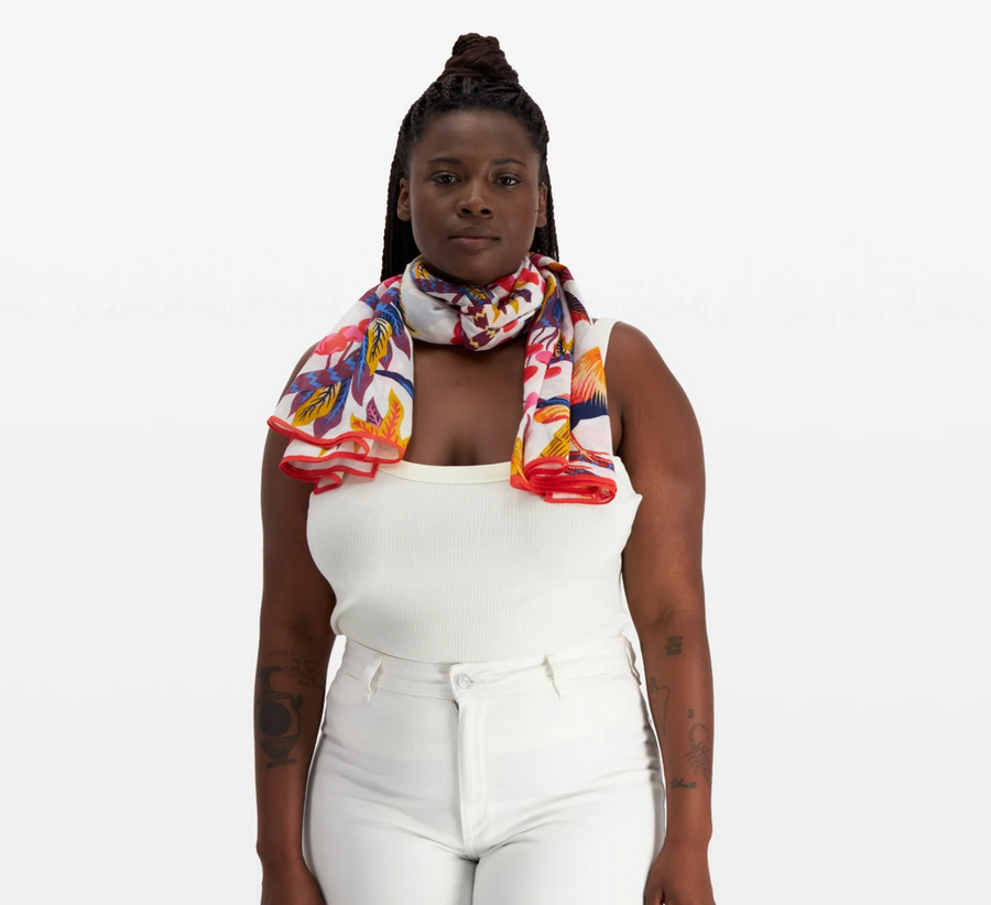 Cerise Scarf