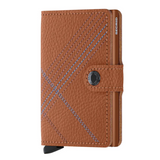 Miniwallet in Veg Tanned Stitch Linea