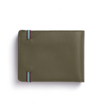 Kaki Minimalist Wallet With Coin Pocket