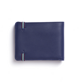 Navy Minimalist Wallet With 8 credit cards