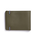 Kaki Minimalist Wallet With 8 credit cards