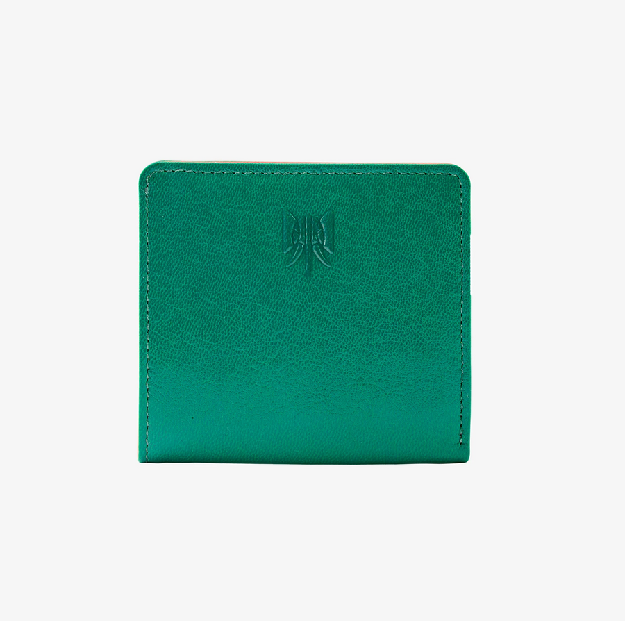 Tusk Siam Snap Evening wallet Emerald Geranium - Big Bag NY