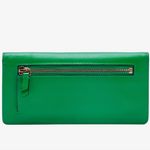 Tusk Joy Gusseted Clutch Wallet Emerald- Big Bag NY