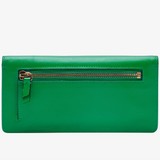 Tusk Joy Gusseted Clutch Wallet Emerald- Big Bag NY