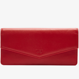 Tusk Joy Gusseted Clutch Wallet Red - Big Bag NY