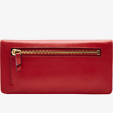 Tusk Joy Gusseted Clutch Wallet Red - Big Bag NY