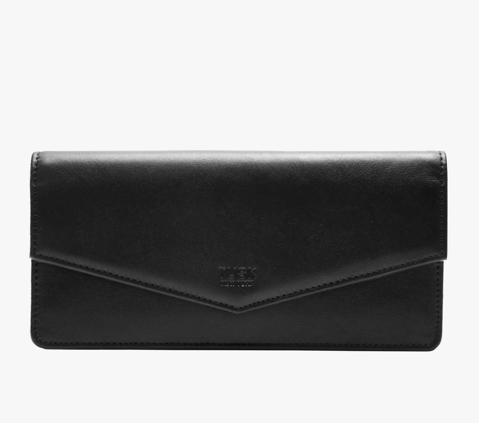 Tusk Joy Gusseted Clutch Wallet Black - Big Bag NY