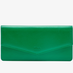 Tusk Joy Gusseted Clutch Wallet Emerald- Big Bag NY