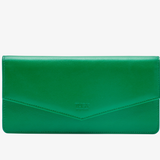 Tusk Joy Gusseted Clutch Wallet Emerald- Big Bag NY