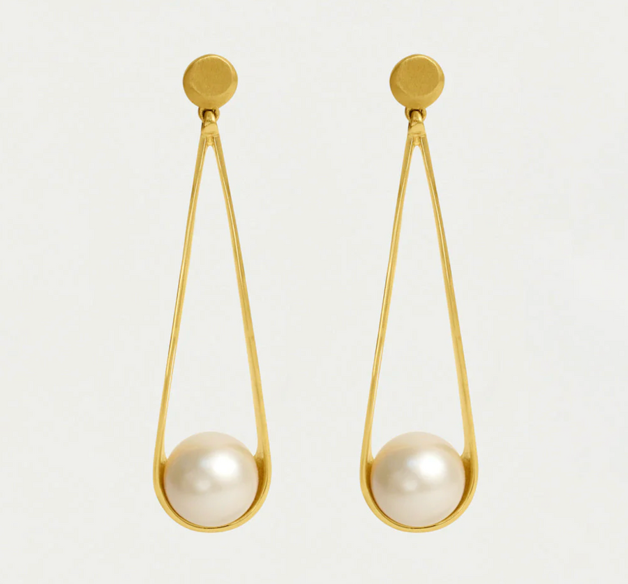 Ipanema Drop Earrings Pearl