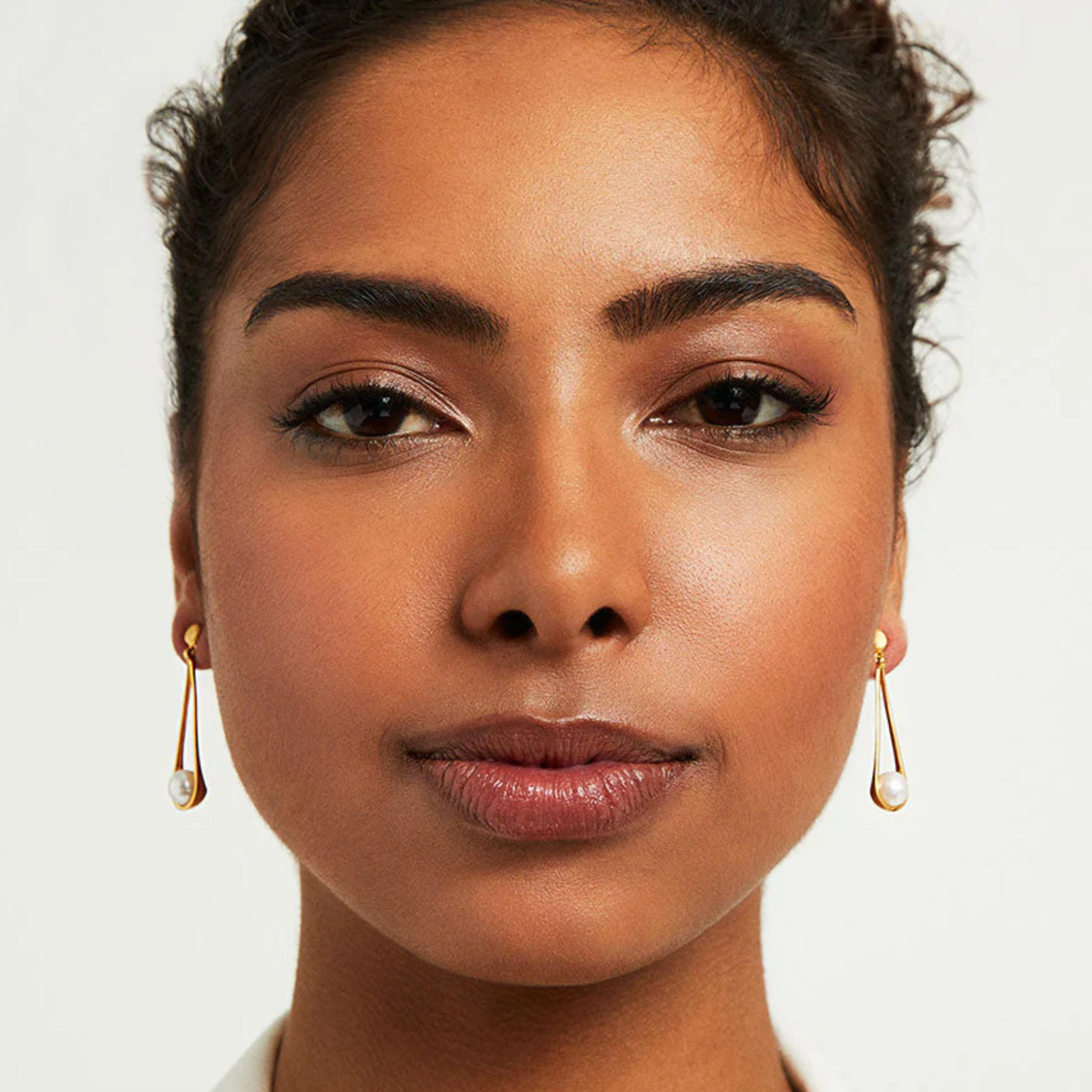 Mini Ipanema Pearl Drop Earrings - Big Bag NY