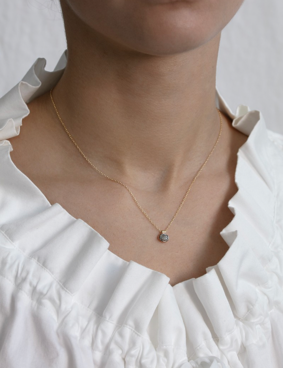 5 Octobre Arno Small Diamond Necklace - Big Bag NY