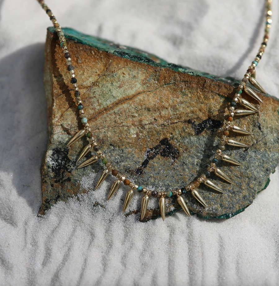 Hawk Turquoise Necklace