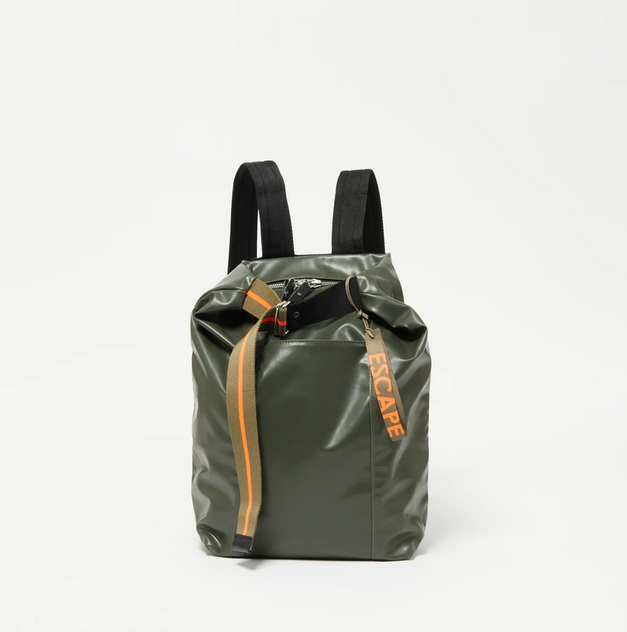 Jack Gomme Escape Line LILLE Backpack Army Green - Big Bag NY