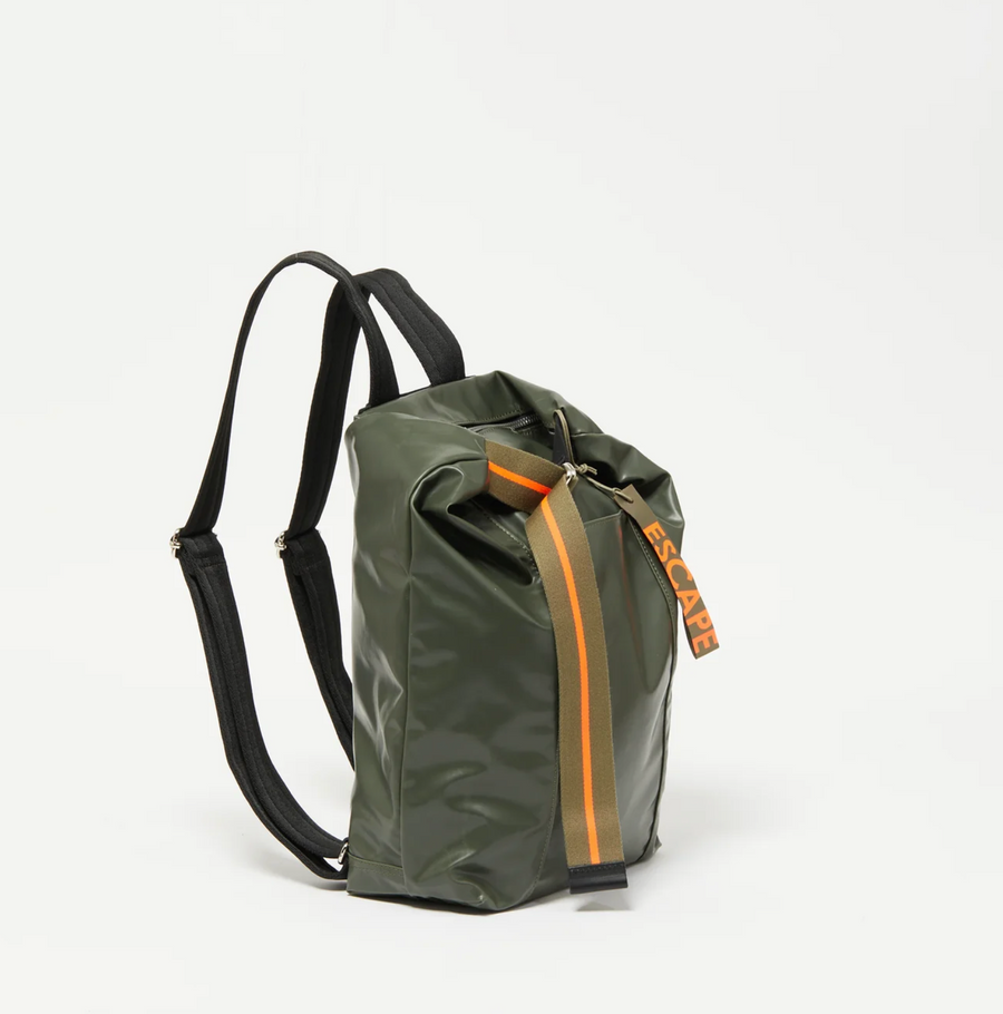 Jack Gomme Escape Line LILLE Backpack Army Green - Big Bag NY