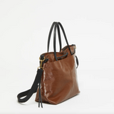 Jack Gomme EMY Tote Bag Coated Linen Toffee - Big Bag NY