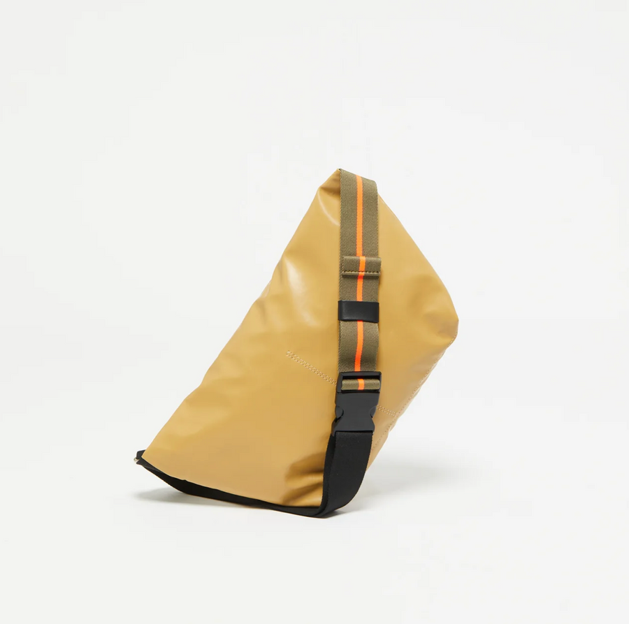 Jack Gomme ESCAPE Hugo Large Bum Bag Crossbody Sling in Kraft Yellow - Big Bag NY
