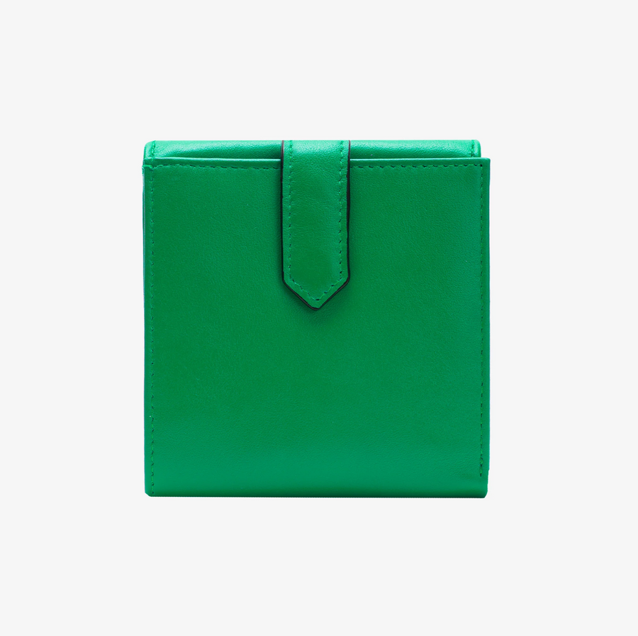 Tusk Joy L-Shaped Indexer Wallet Emerald Green - Big Bag NY