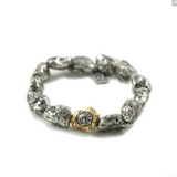 Silver Capri Nugget Bracelet