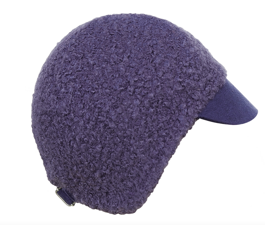 Julie Dubois Diane Wool Cap Cloche Navy - Big Bag NY
