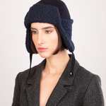 Chapka Wool Cloche Navy - Big Bag NY