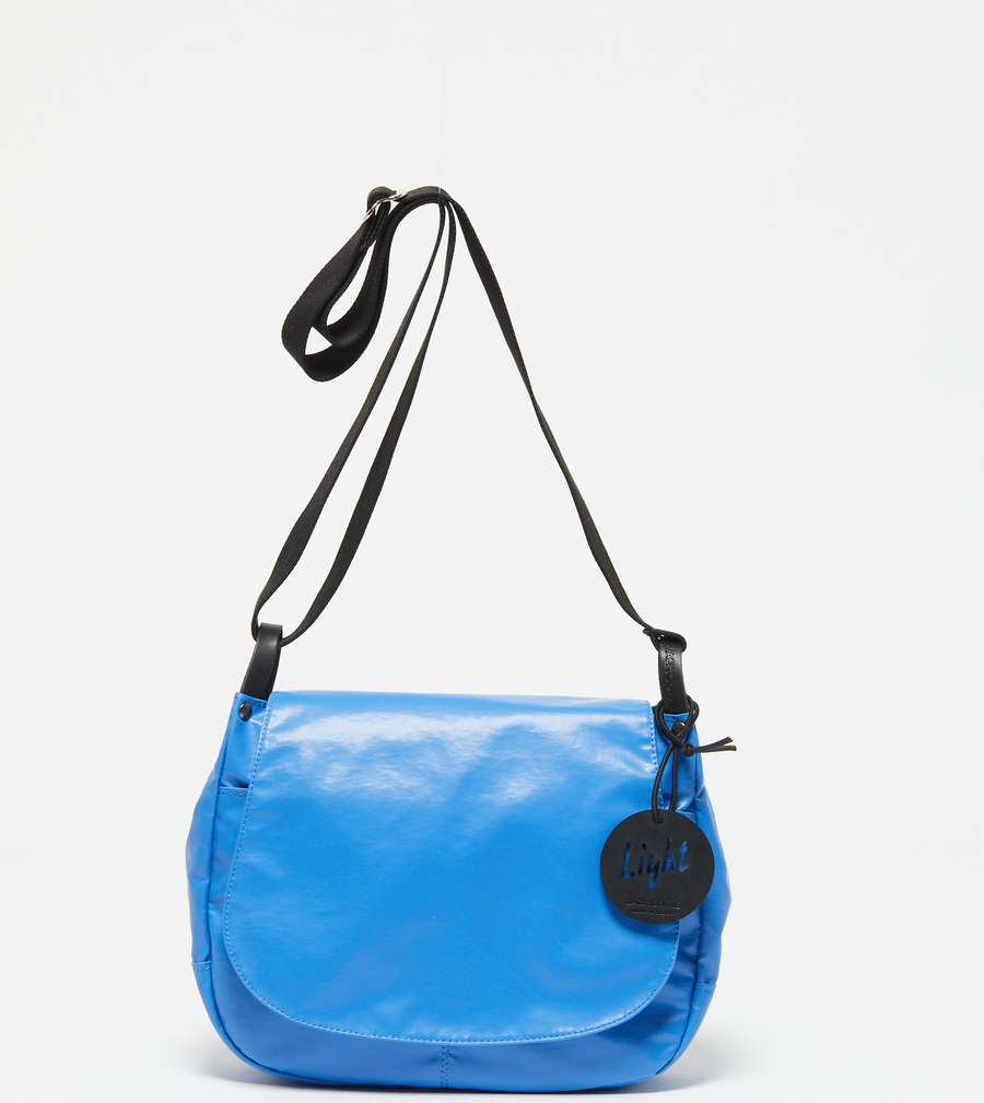 Jack Gomme Nico Light Flap Messenger Bag Big Bag Ny Light waterproof bags Nico Bleu Sky Blue - Big Bag NY