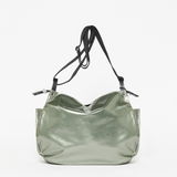 Jack Gomme Mael Crossbody Hobo Celeste Algue Metallic light Green- Big Bag NY