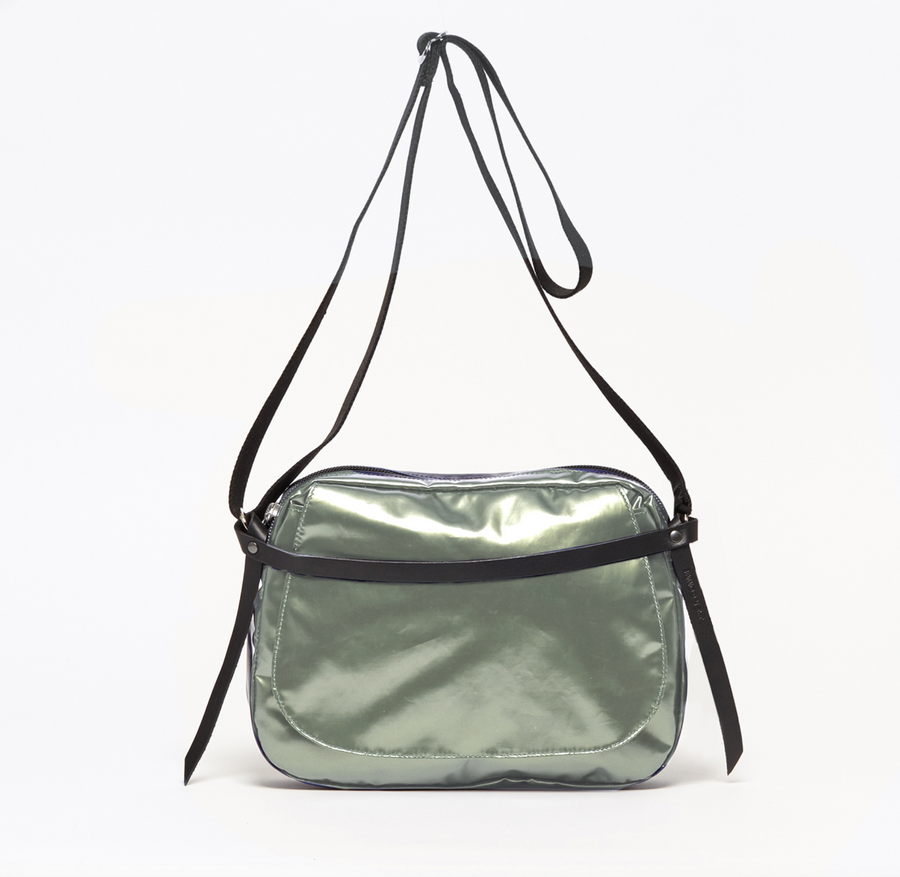 Jack Gomme HAPPY Original Light Shoulder Bag Algue Green - Big Bag NY