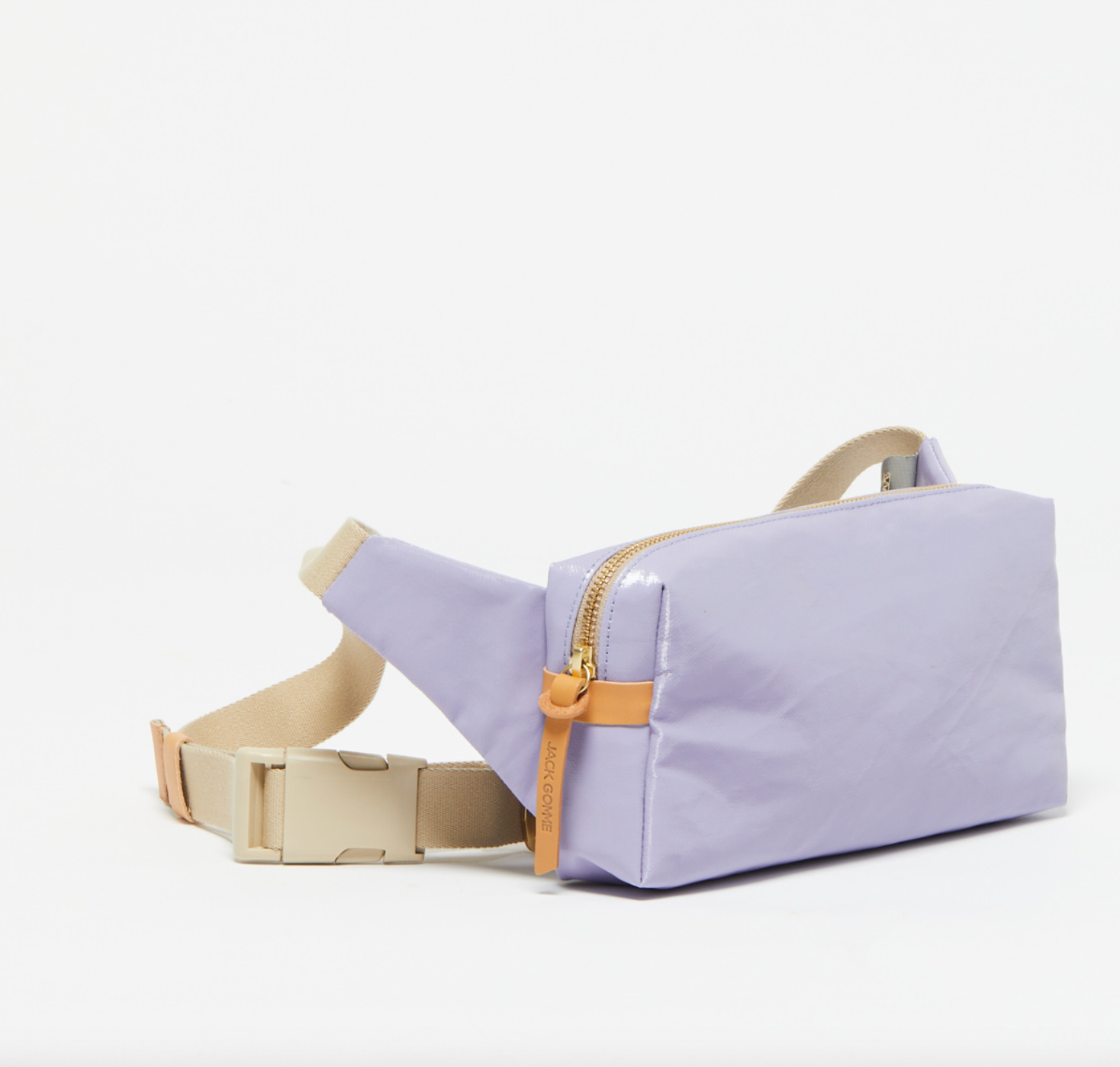 Jack Gomme BLOOM Linen Bum Bag Lavender Purple - Big Bag NY