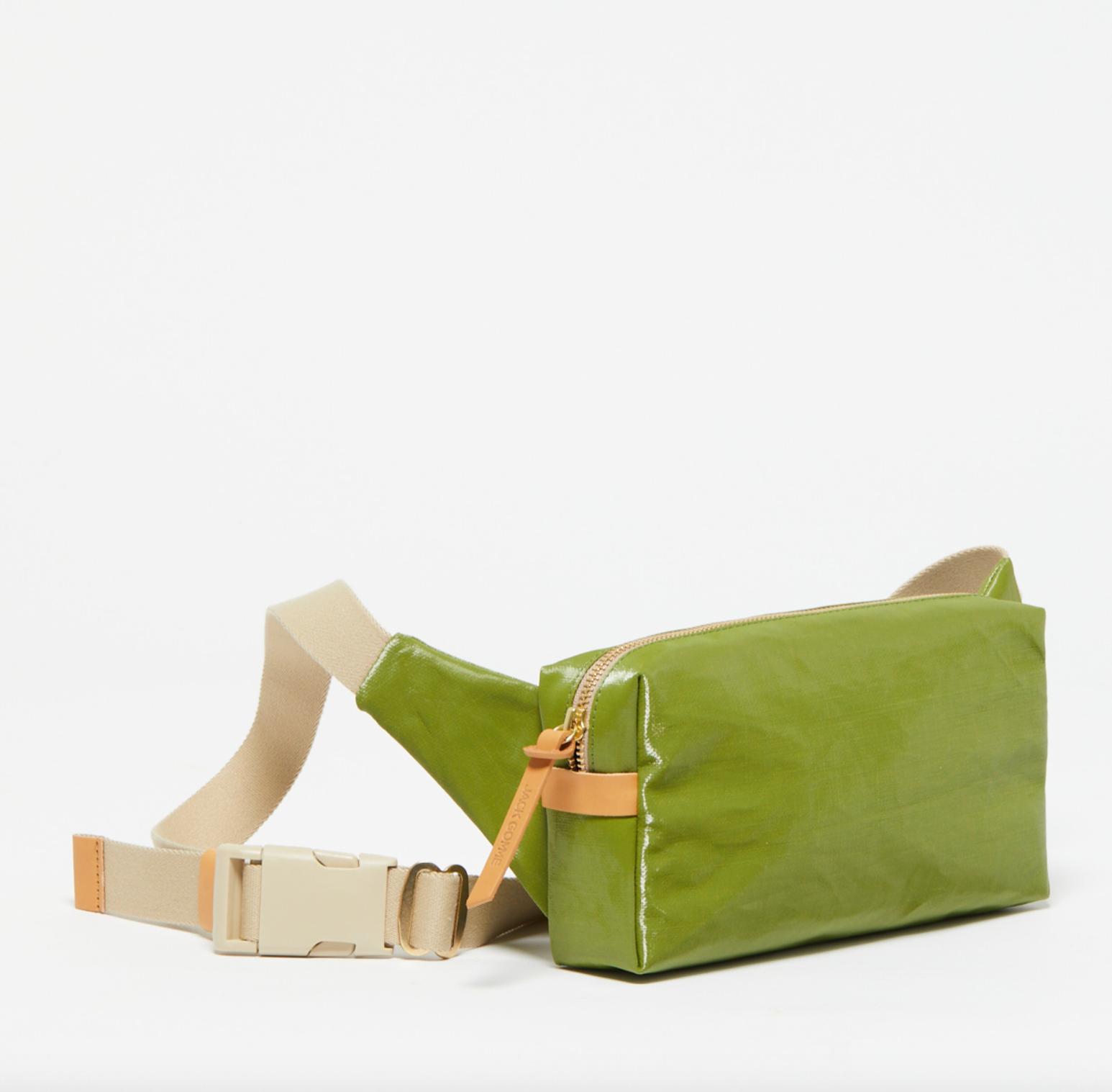 Jack Gomme BLOOM Linen Bum Bag Green 2024 - Big Bag NY