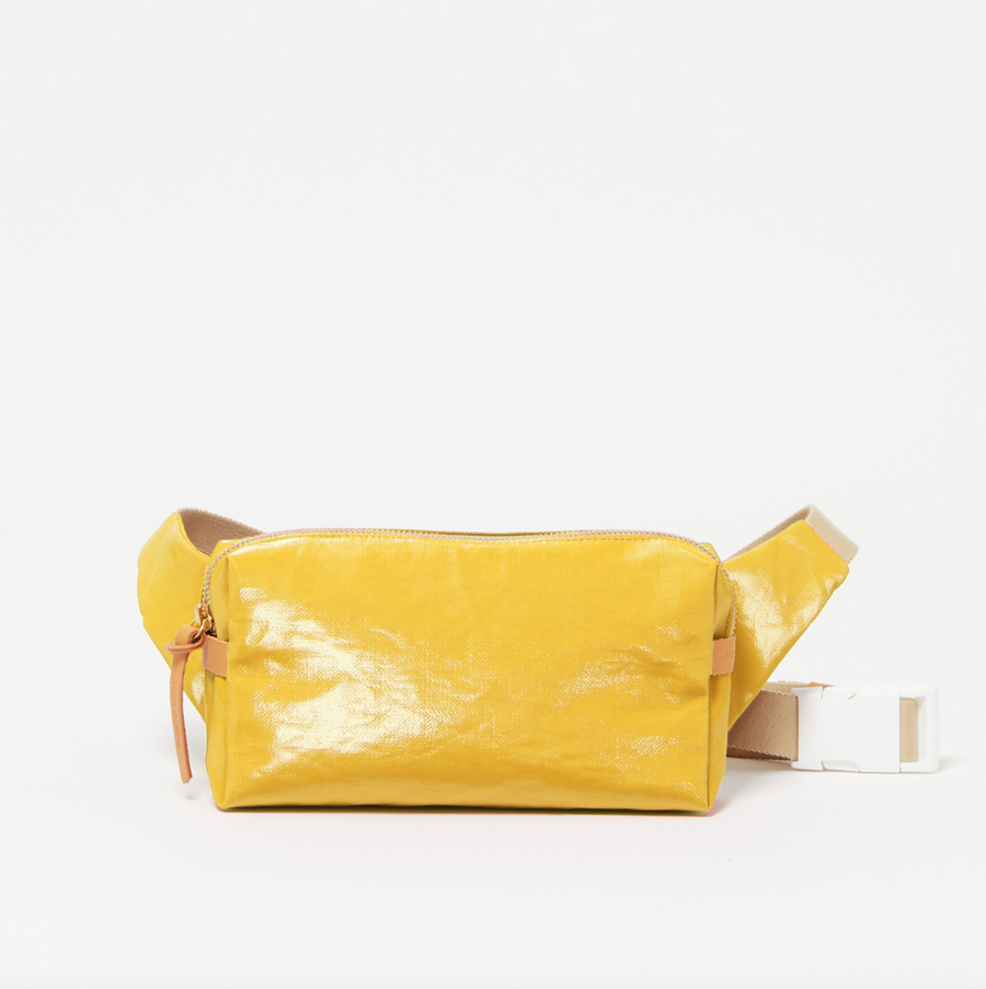 Jack Gomme BLOOM Linen Bum Bag Yellow 2024 - Big Bag NY
