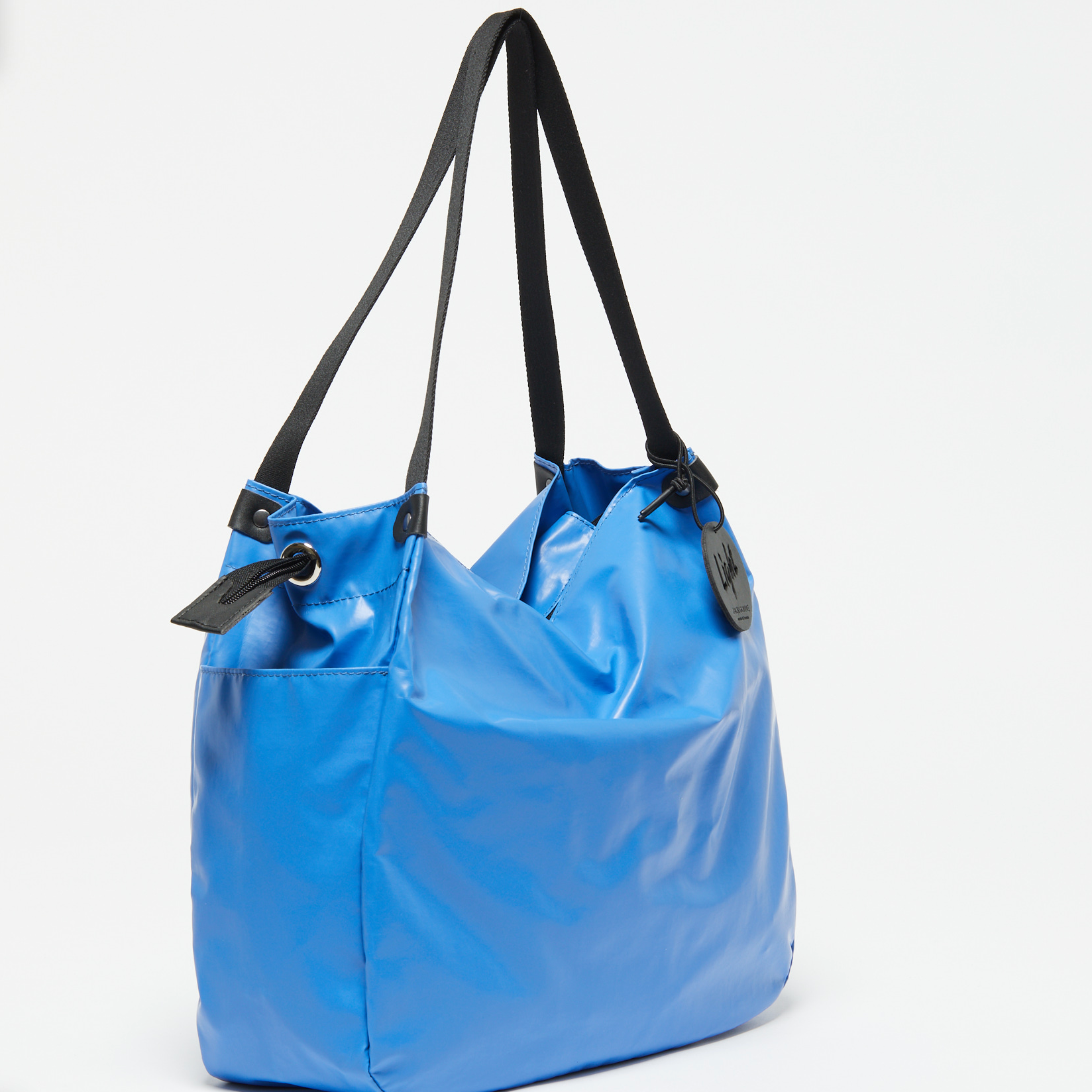 Jack Gomme Original Light Vegan Levant Tote Bleu Sky Blue - Big Bag NY