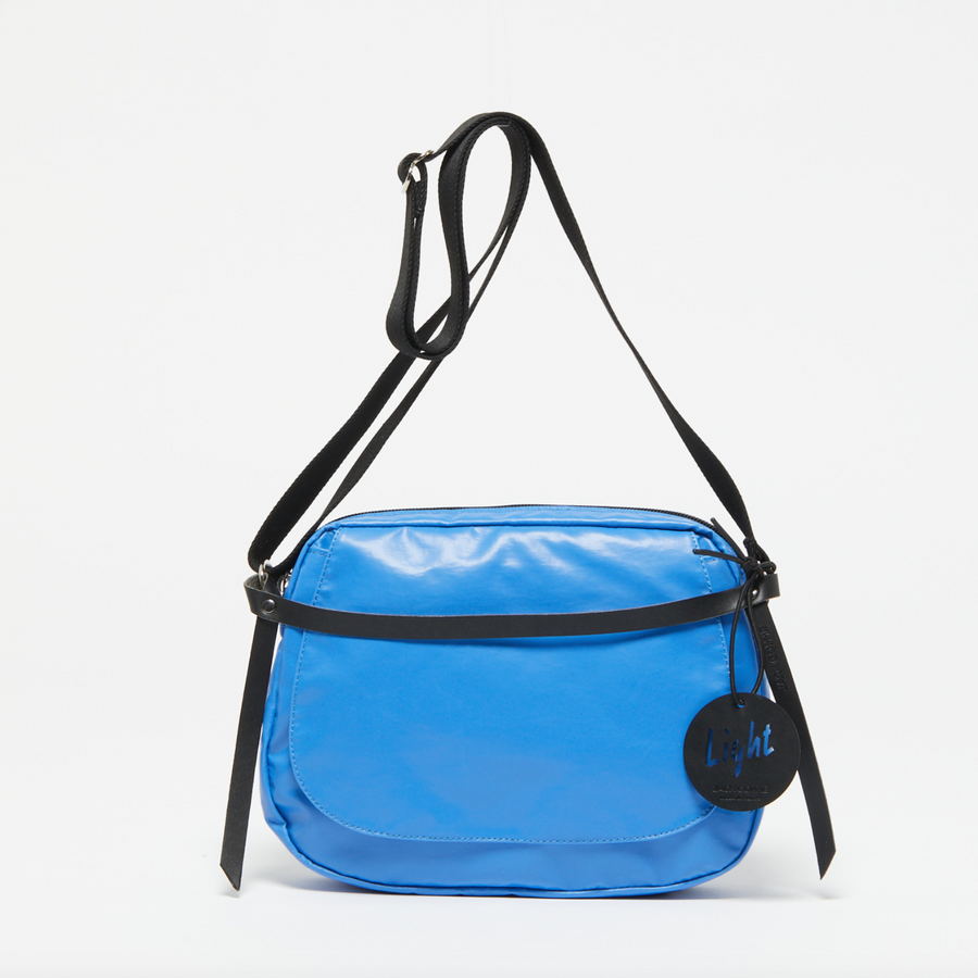 Jack Gomme HAPPY Original Light Shoulder Bag Bleu Sky Blue - Big Bag NY