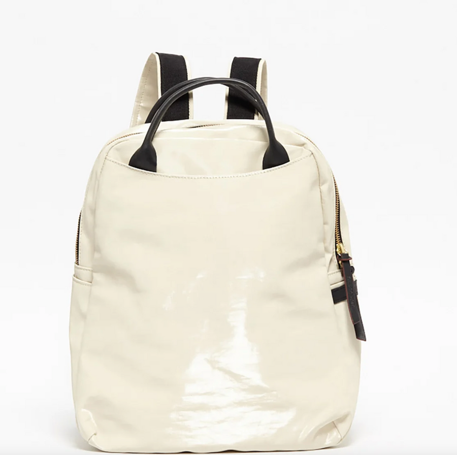 Jack Gomme LAMI Linen Backpack Crema Cream - Big Bag NY